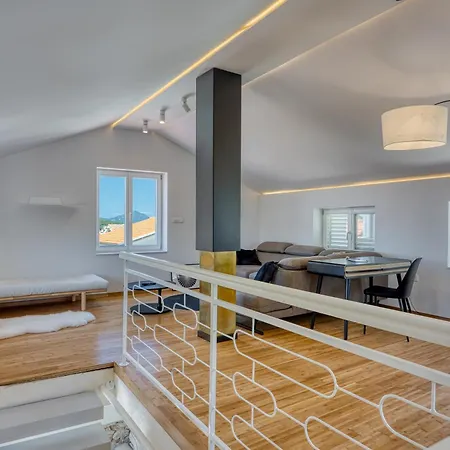 Apartment 1br Star Wars Inspired Duplex Loft /w Sea View - Happy Mali Losinj